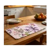 Tropical style printed water-draining mat, household water-absorbing quick-drying placemat, kitchen anti-slip mat Item Picture